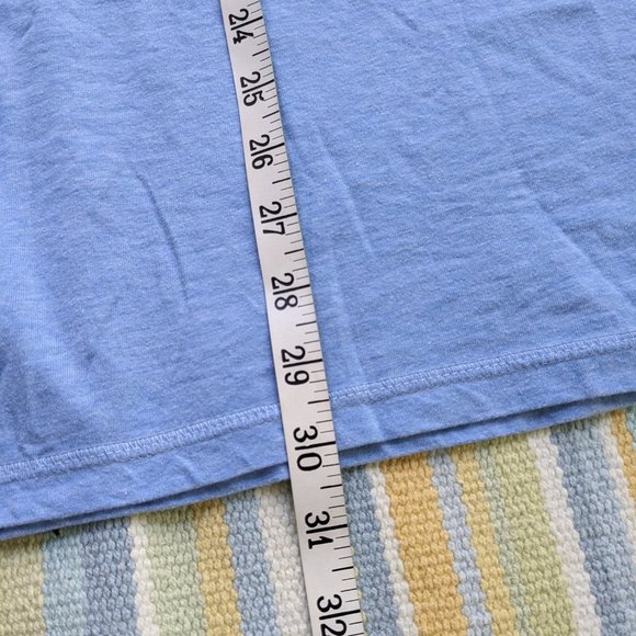 Mens pd&c blue knit v-neck tee Large - Picture 4 of 9